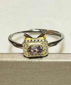 Authentic The Celestial Feline: A Talisman of Intuitive Grace