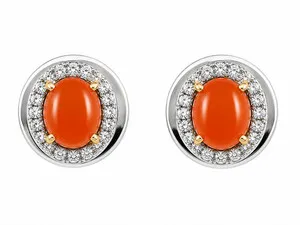 Authentic Celestial Alignment Cufflink Studs - Sacred Geometry Blue Topaz and Garnet Amulets