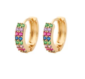 Authentic Celestial Radiance Huggie Hoops: A Dual-Sided Talisman of Eternal Light