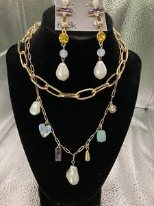 Authentic Celestial Radiance: The Golden Layered Talisman Set