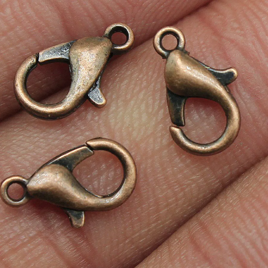 Authentic Key Ring Lobster Clasp Closed Ring 2 Sizes 9 Colors Accessories Parts Child Jewellery Funny Findings & Components