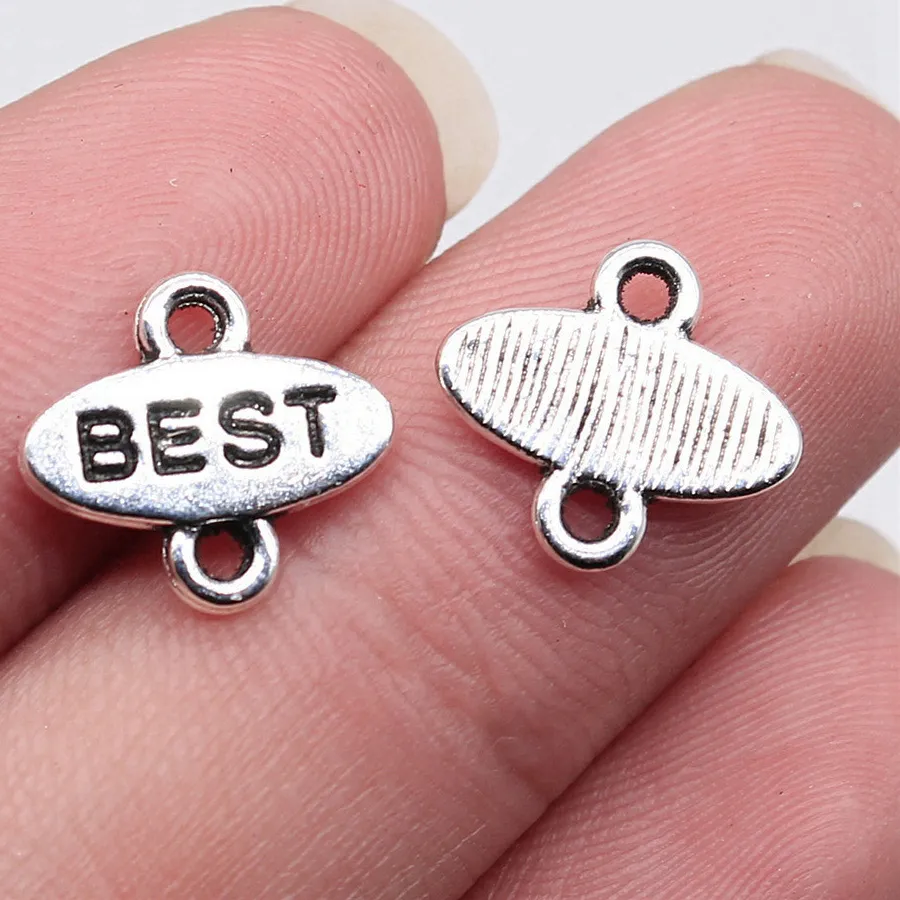 Authentic Accessories Parts Love Mom Connector Letters Romantic Jewelry