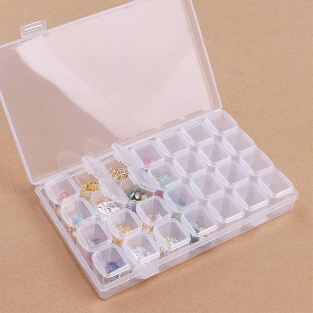 Authentic Mystic's Treasure Chest: The 28-Girdle Storage Box for Beads, Rings, and Enchanted Art