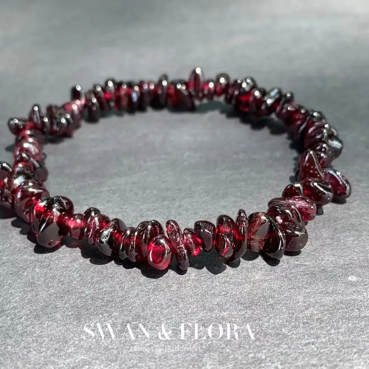 Authentic The Crimson Pulse: Garnet Talisman of Vitality and Manifestation