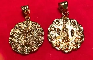 Authentic Sacred Radiance: The Divine Duo Medallion