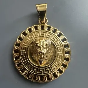 Authentic Mane Force: Golden Lion's Roar of Protection and Courage