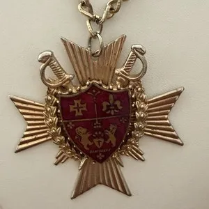 Authentic The Crimson Heraldic Sigil of Sovereign Will