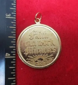 Authentic The Dual-Faced Medallion of Miraculous Manifestation