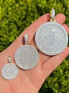 Authentic Radiant Shield of Prosperity - 14k Gold Plated Silver Pendant