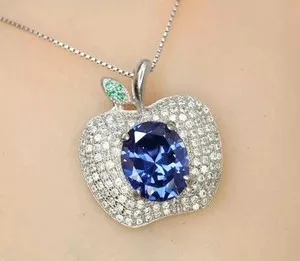 Authentic The Celestial Orchard Talisman: Lab-Grown Tanzanite Apple