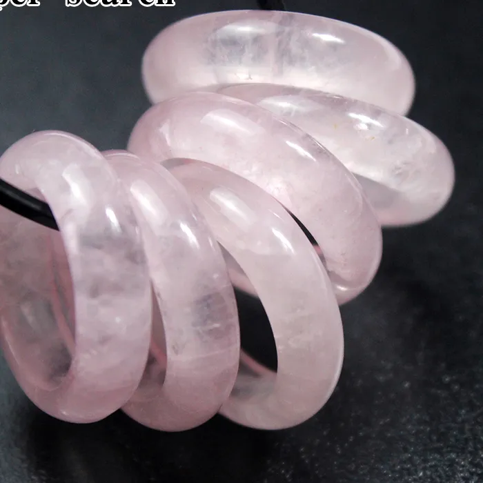 Authentic Radiant Rose Quartz Sacred Circle Talisman Of Universal Love And Harmony