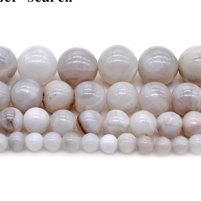 Authentic Ethereal White Crazy Agate Spheres Of Inner Clarity
