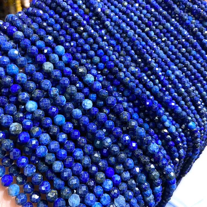 Authentic Celestial Midnight Strands of Natural Lapis Lazuli