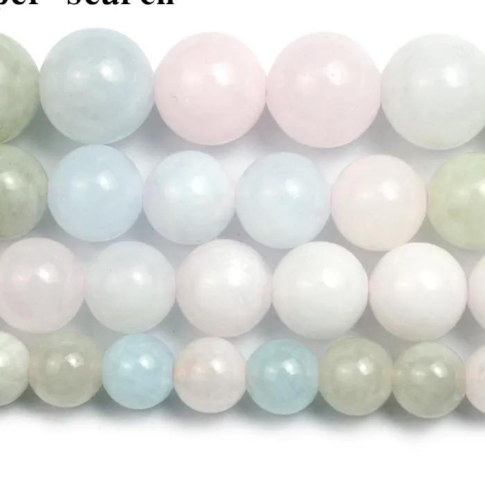 Authentic Ethereal Morganite and Chalcedony Sacred Spheres