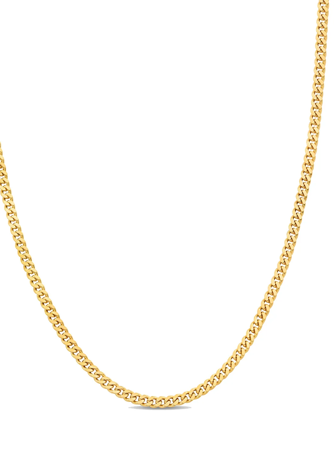 Authentic The Golden Solar Flow: Italian Curb Link Talisman