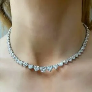 Authentic Heart of Elysium: 56ct Radiant Lab-Created Diamond in 14K Gold Plated Radiance