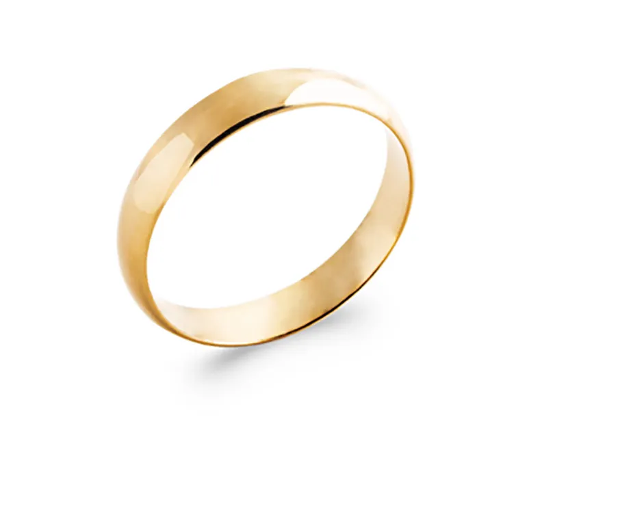 Authentic Sacred Bond of Eternity - 18K Gold Plated Wedding Ring