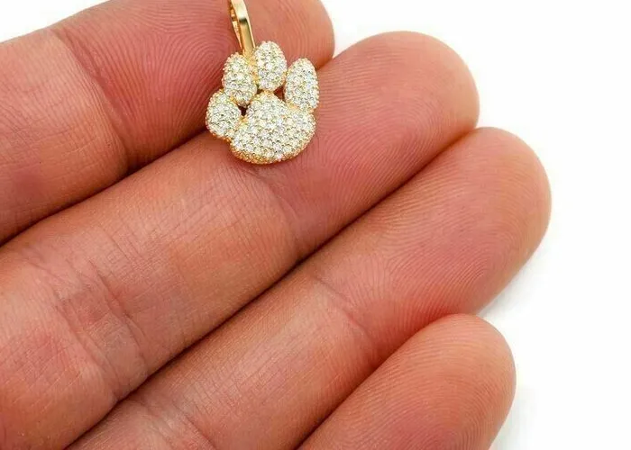 Authentic The Golden Paw Print Talisman of Loyal Kinship
