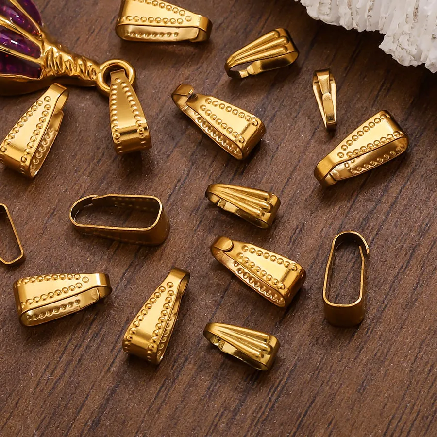 Authentic Golden Vessels of Connection - Sacred Alchemy Connector Clasps