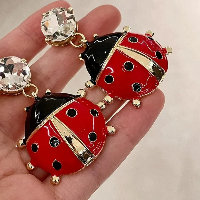 Authentic Auric Guardian of Fortune: Insect Star Earrings