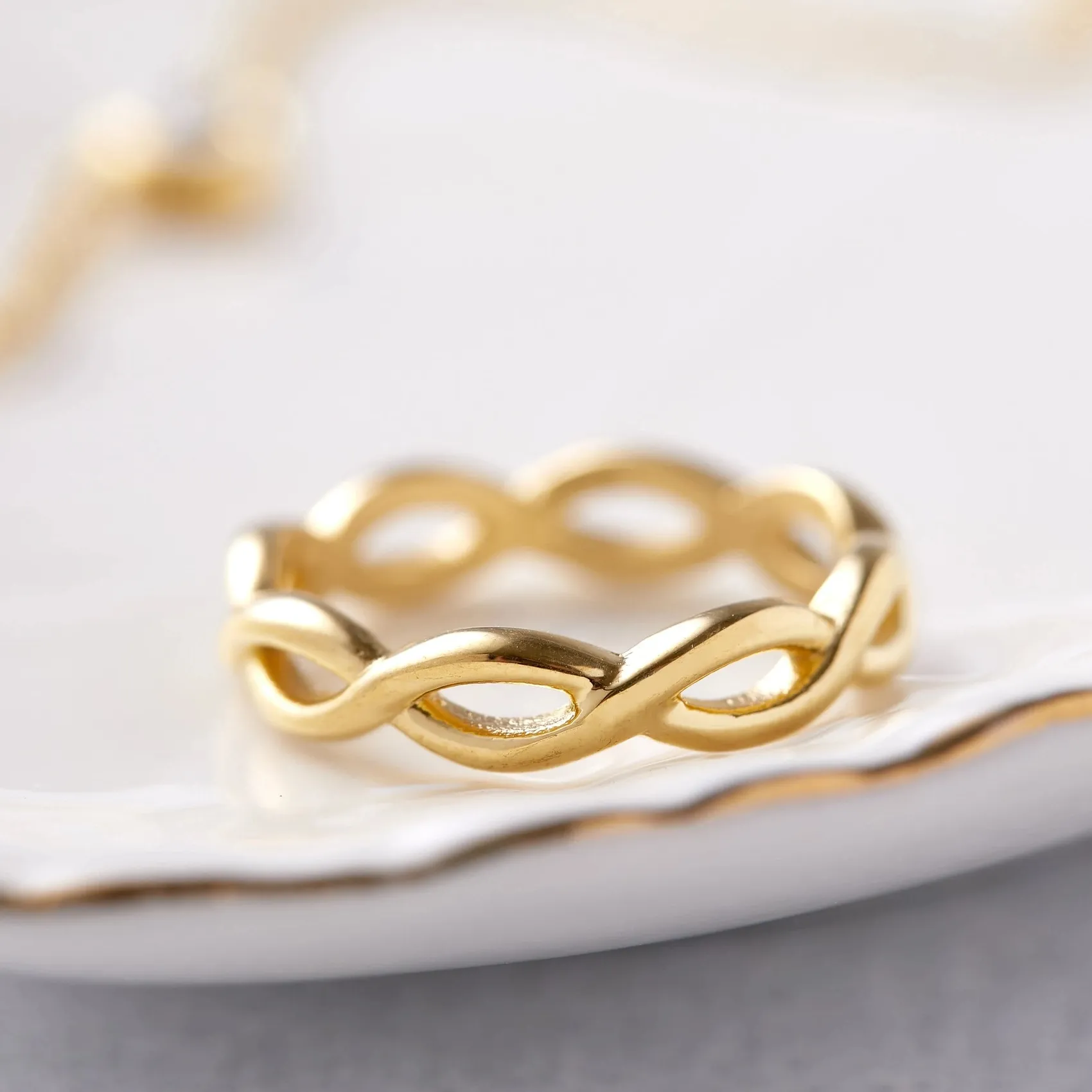 Authentic The Eternal Loop Of Grace Golden Infinity Talisman