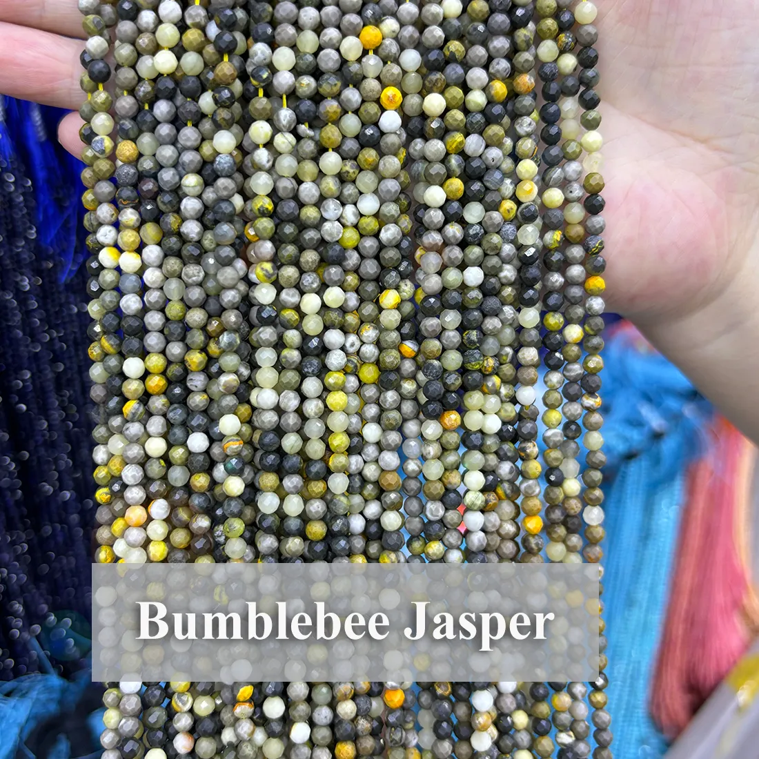 Authentic Bumblebee Jasper: The Golden Whisper of Life's Radiant Hive