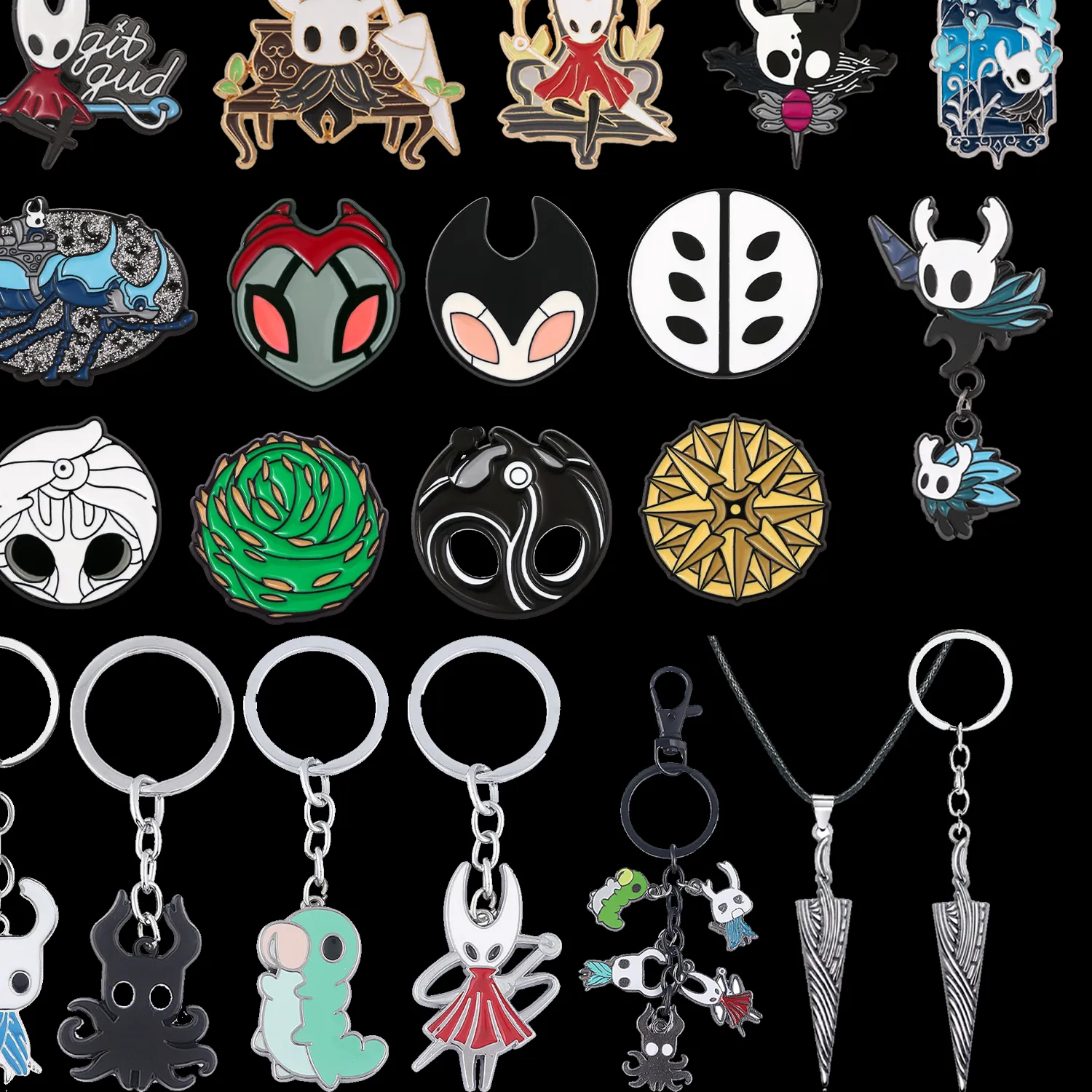 Authentic The Hollow Knight Sigil: A Totem of Shadow and Starlight