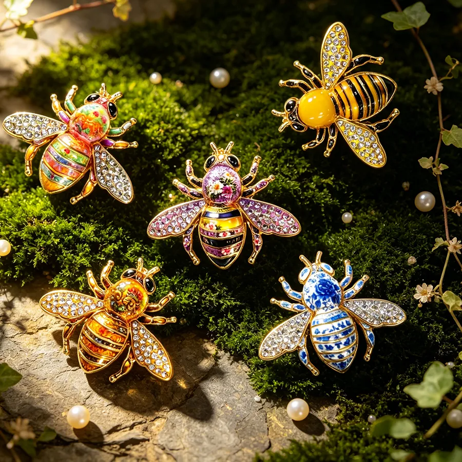 Authentic The Gilded Oracle Bee: A Talisman of Abundance and Industry