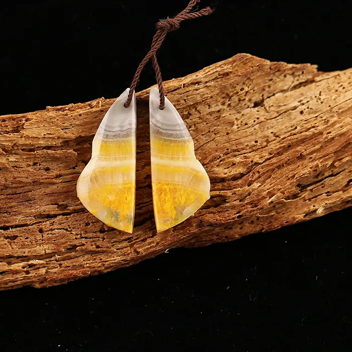 Authentic Bumble Bee Jasper Sacred Energy Beads - Alchemical Talismanic Stones for Artisanal Creation