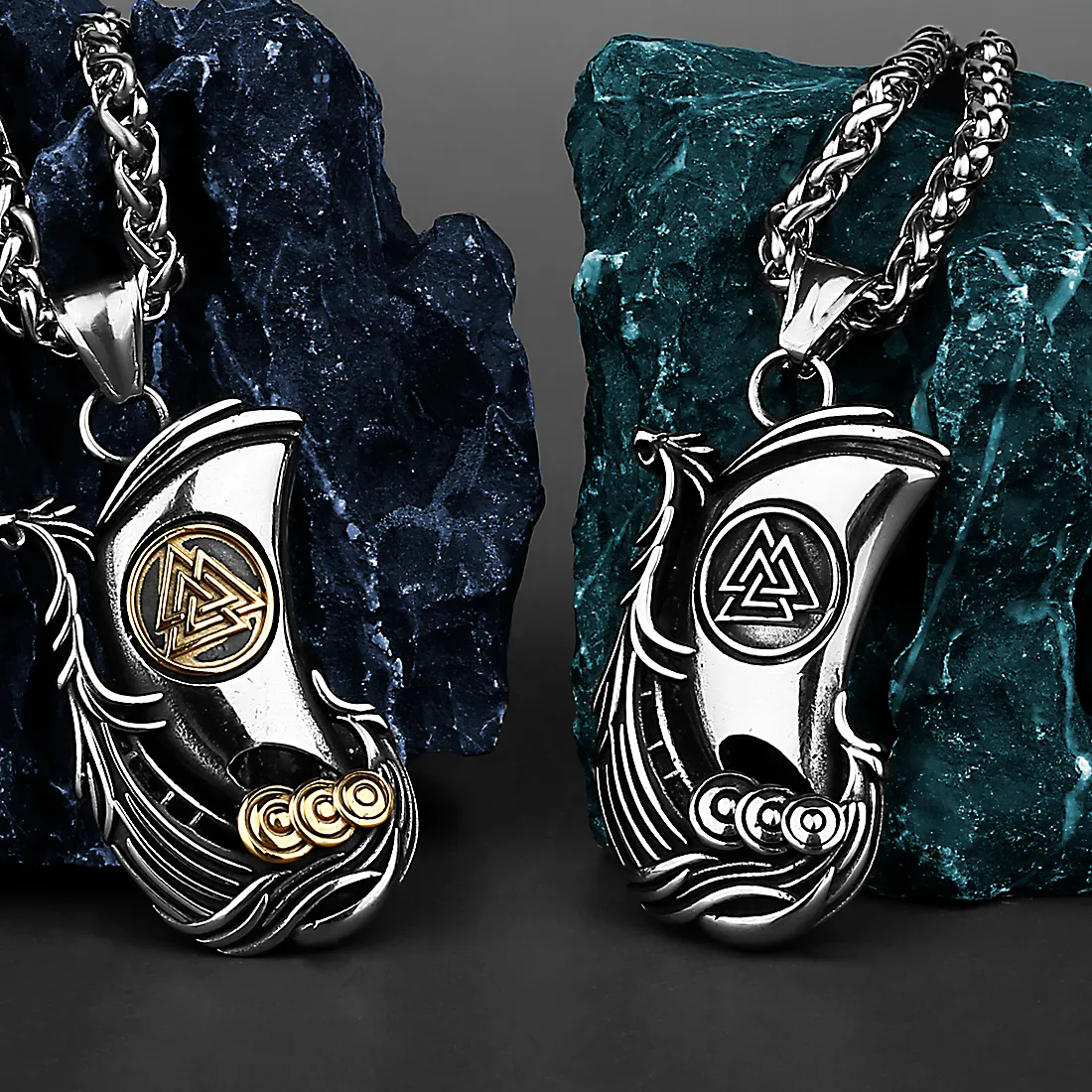 Authentic Odin's Ravenous Valknut: A Pirate's Protection