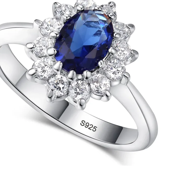 Authentic Celestial Sapphire Sovereign Ring - A Talisman of Royal Wisdom and Intuitive Clarity