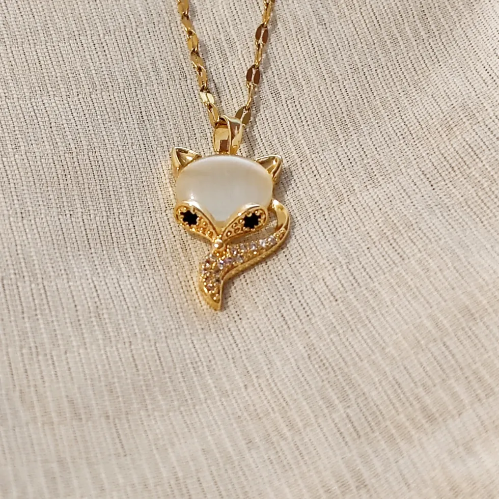 Authentic The Fox of Celestial Intuition Pendant