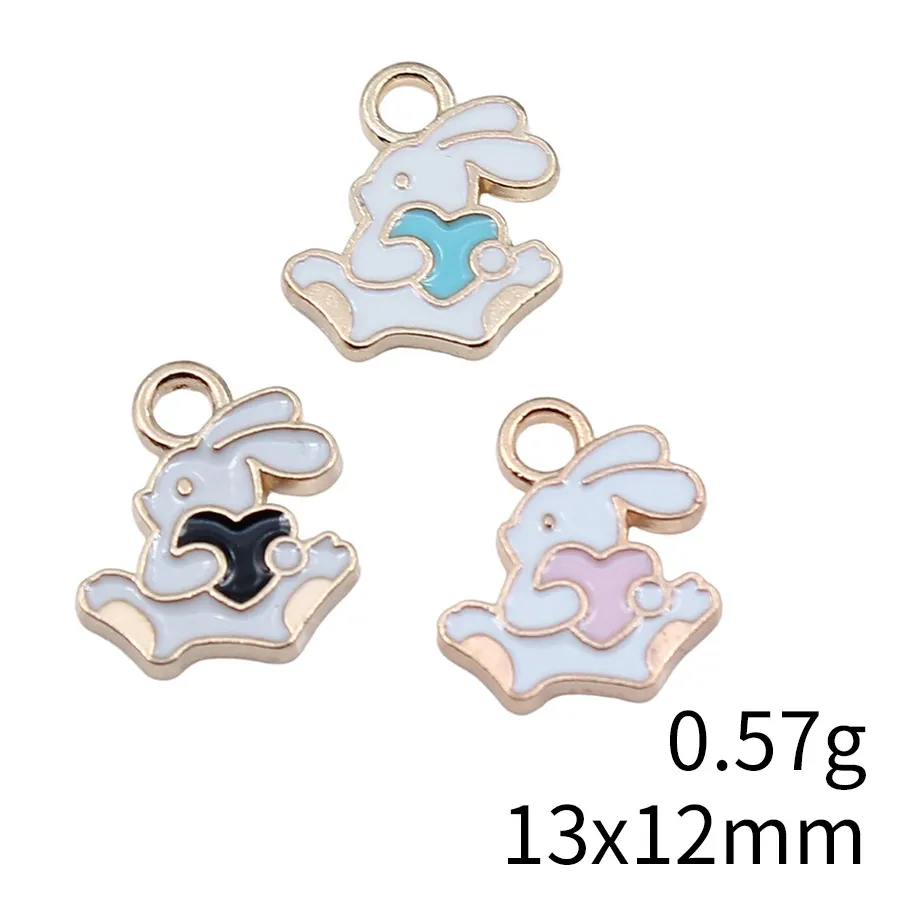 Authentic Heartfelt Whispers: 10 Enchanted Bunny Hug Heart Charms for Sacred Jewelry