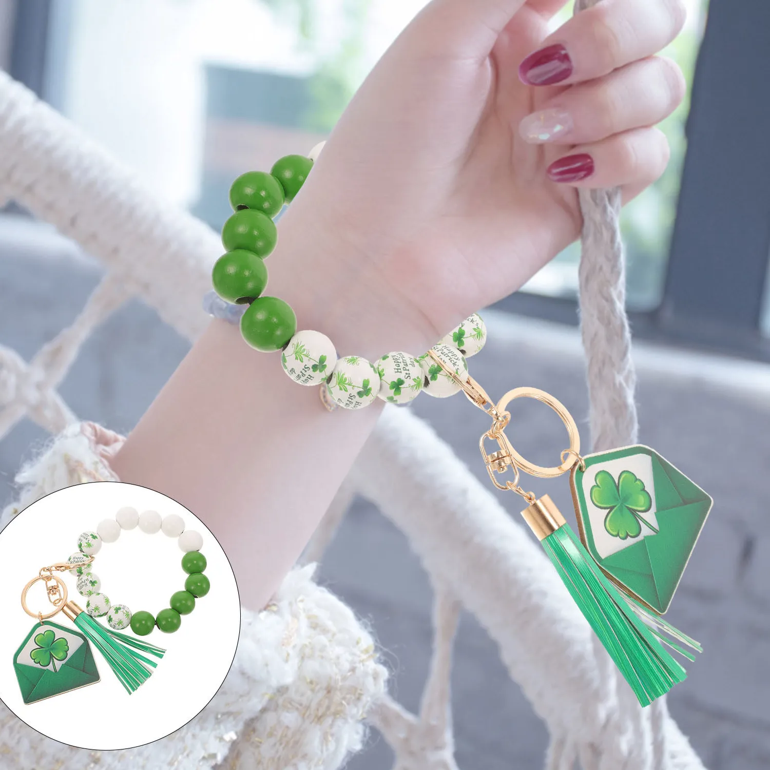 Authentic Lucky Shamrock Charm: Guardian of Wholeness & Prosperity