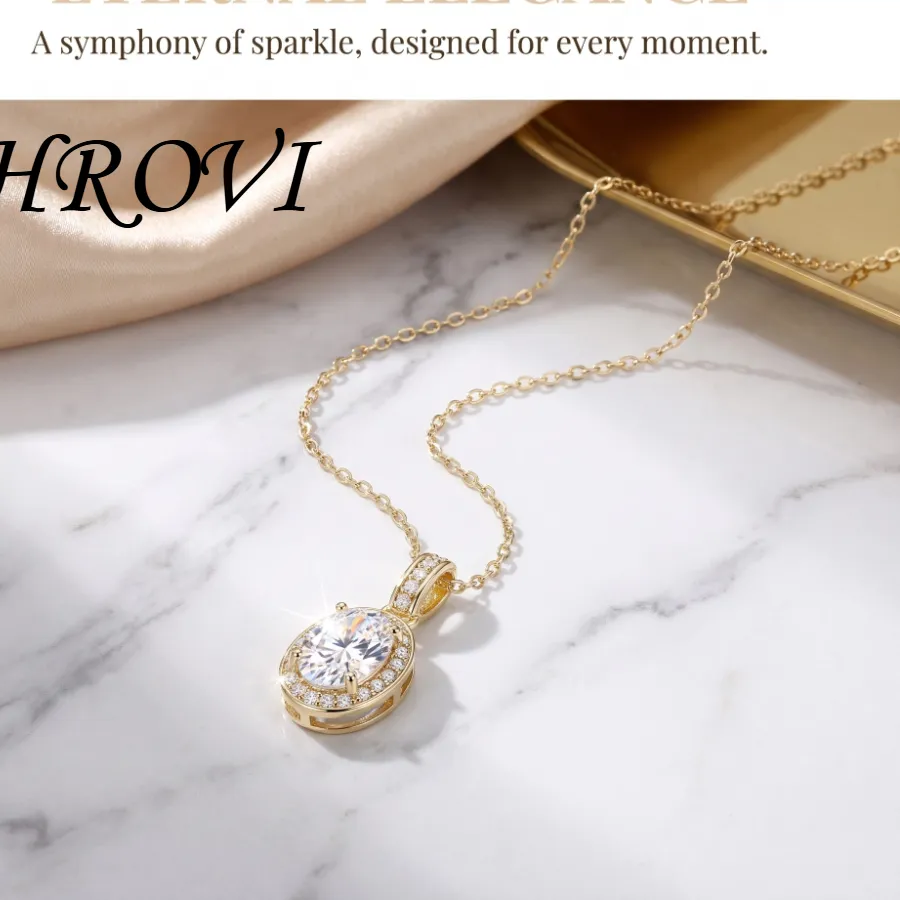 Authentic Luxury-Style 925 Sterling Silver Dove Egg Necklace - Luxury-shaped pendant jewelry piece