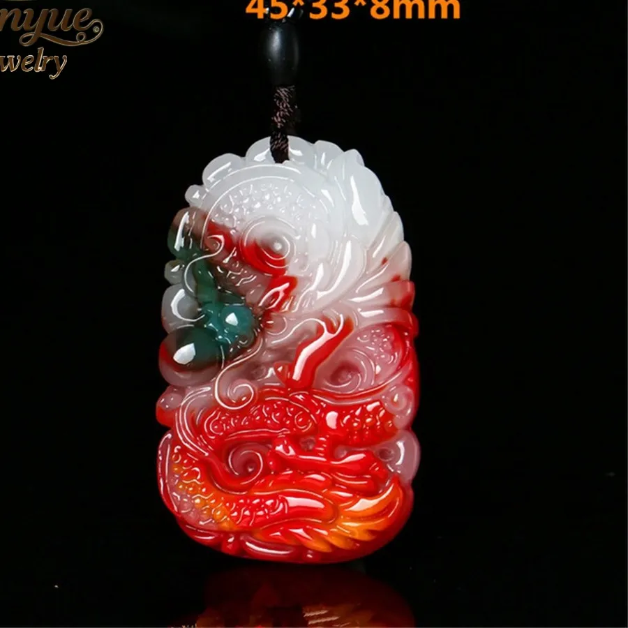 Authentic Guardian of Prosperity: Seven-Color Zodiac Ruyi Pendan