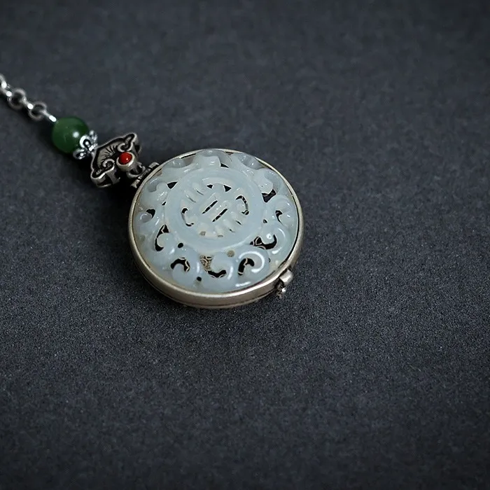 Authentic Ruyi's Whispers: A Celestial Dance of Jade and Silver