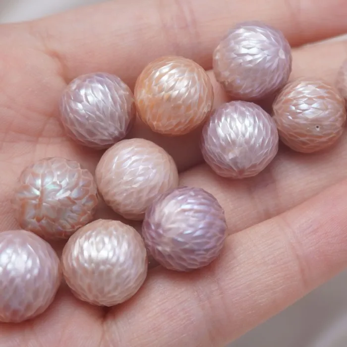 Authentic Edison Dragon Scale Pearl: Primordial Essence of the Deep