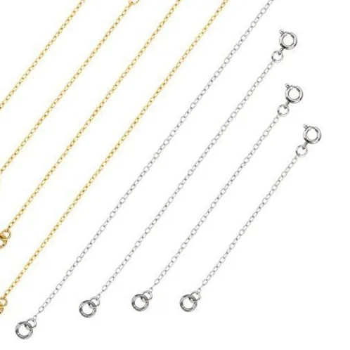 Authentic Amplify Your Spiritual Connection: 12 Oval Cross Chain Extensions