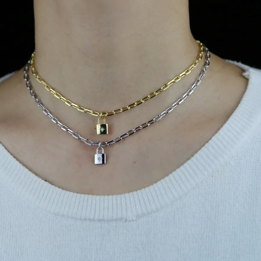Authentic The North Star Padlock: A Celestial Talisman of Guidance and Boundless Light