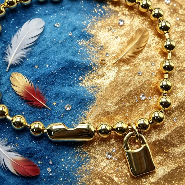 Authentic The Golden Seal of Fidelity & Sacred Bound Chain