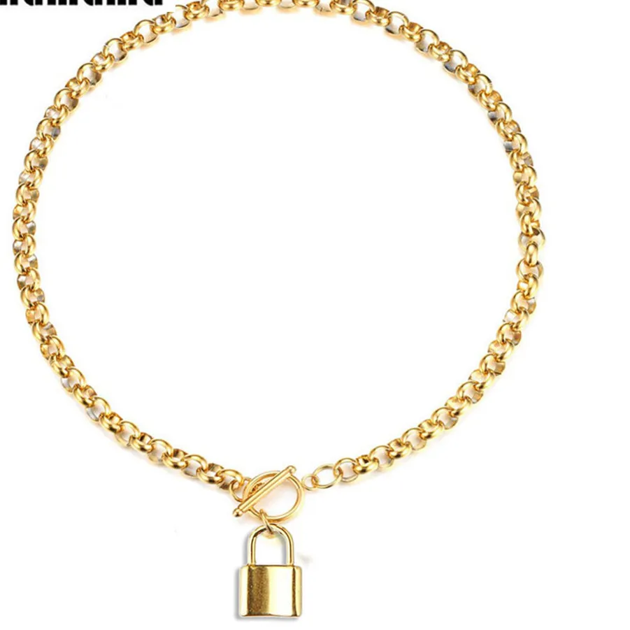 Authentic The Golden Bond Padlock Talisman Necklace