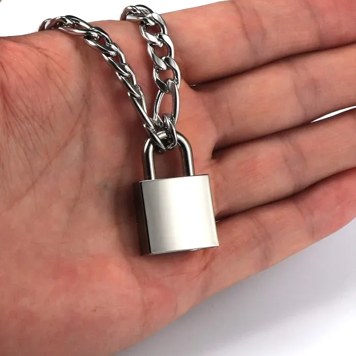 Authentic The Guardian Binding Lock - Sovereign Gold Plated Amulet of Boundaries and Inner Strength