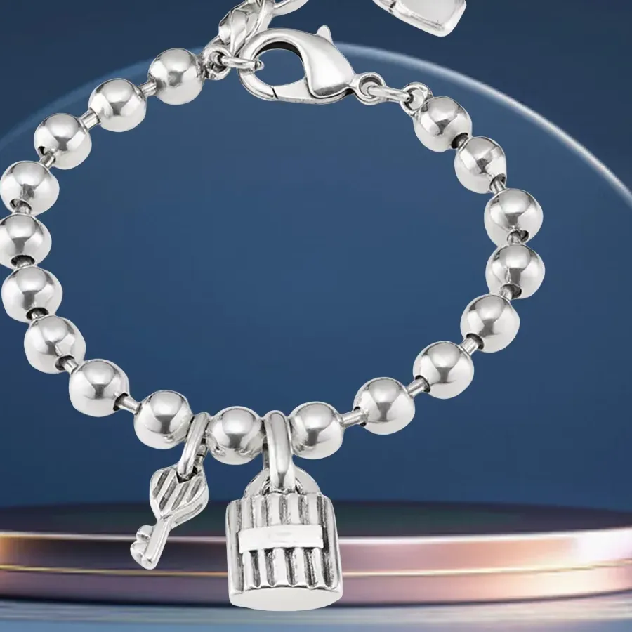 Authentic The Keeper of Secrets - Sacred Padlock and Key Talisman Bracelet
