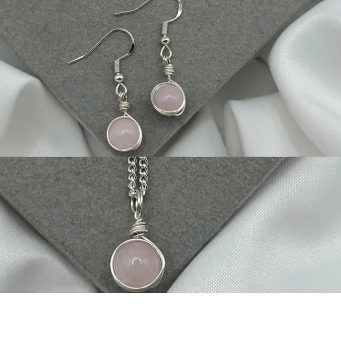 Authentic The Ethereal Rose Radiance: A Heart-Mending Talisman Set