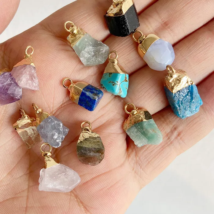 Authentic Pentacle Of Earthly Elements Raw Crystal Talisman