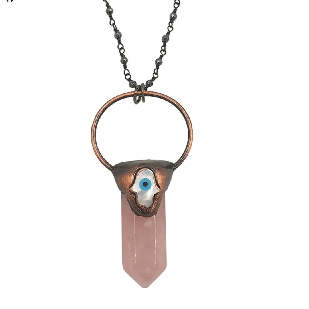 Authentic The Ethereal Rose Quartz Point: A Conduit of Eternal Affection