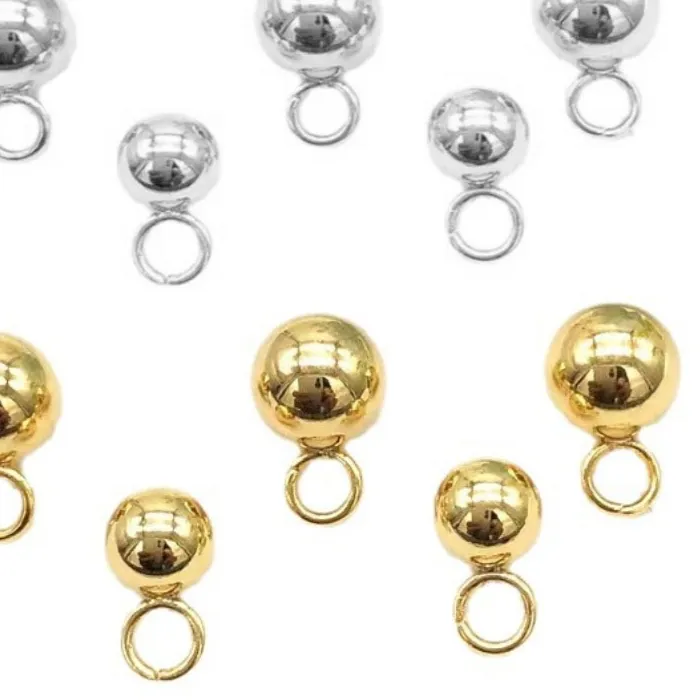 Authentic Sphere of Protection: 20pcs Solid Ball Beads for Enduring Balance