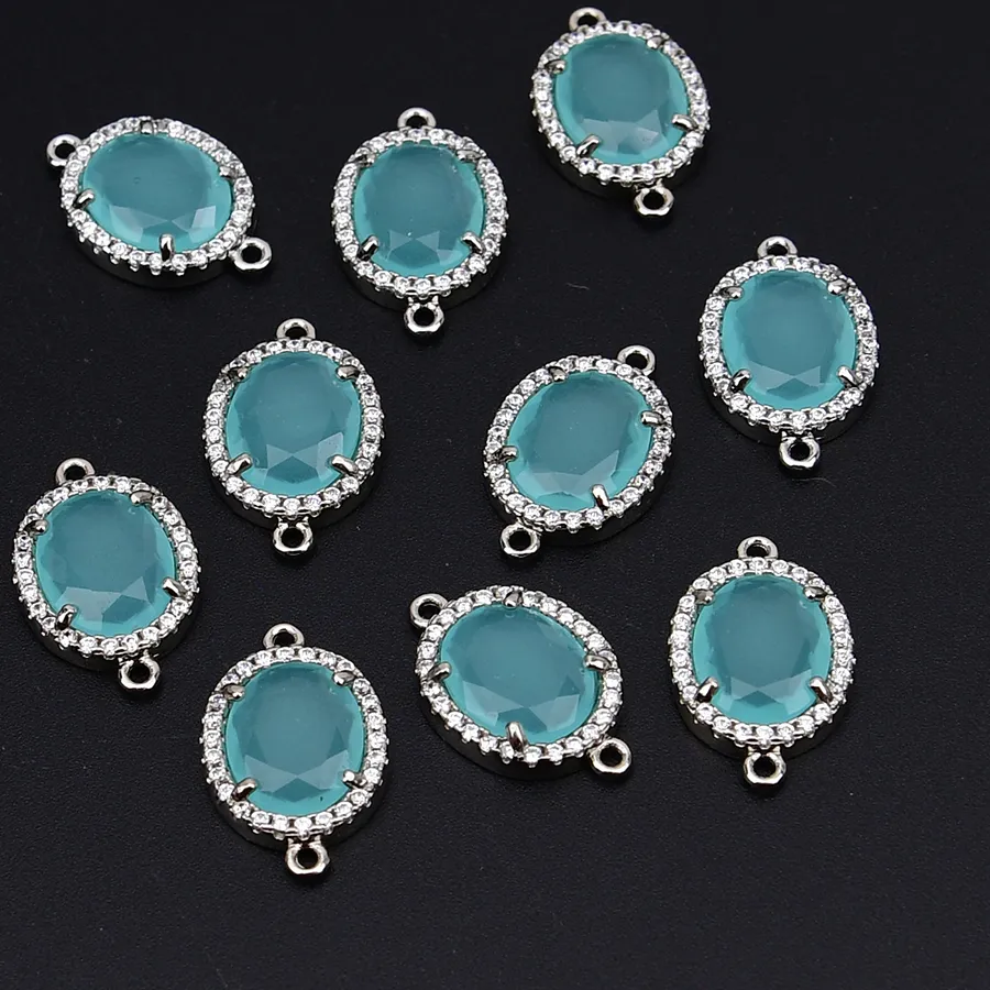 Authentic Celestial Azure Cat-Eye Illuminator Connectors