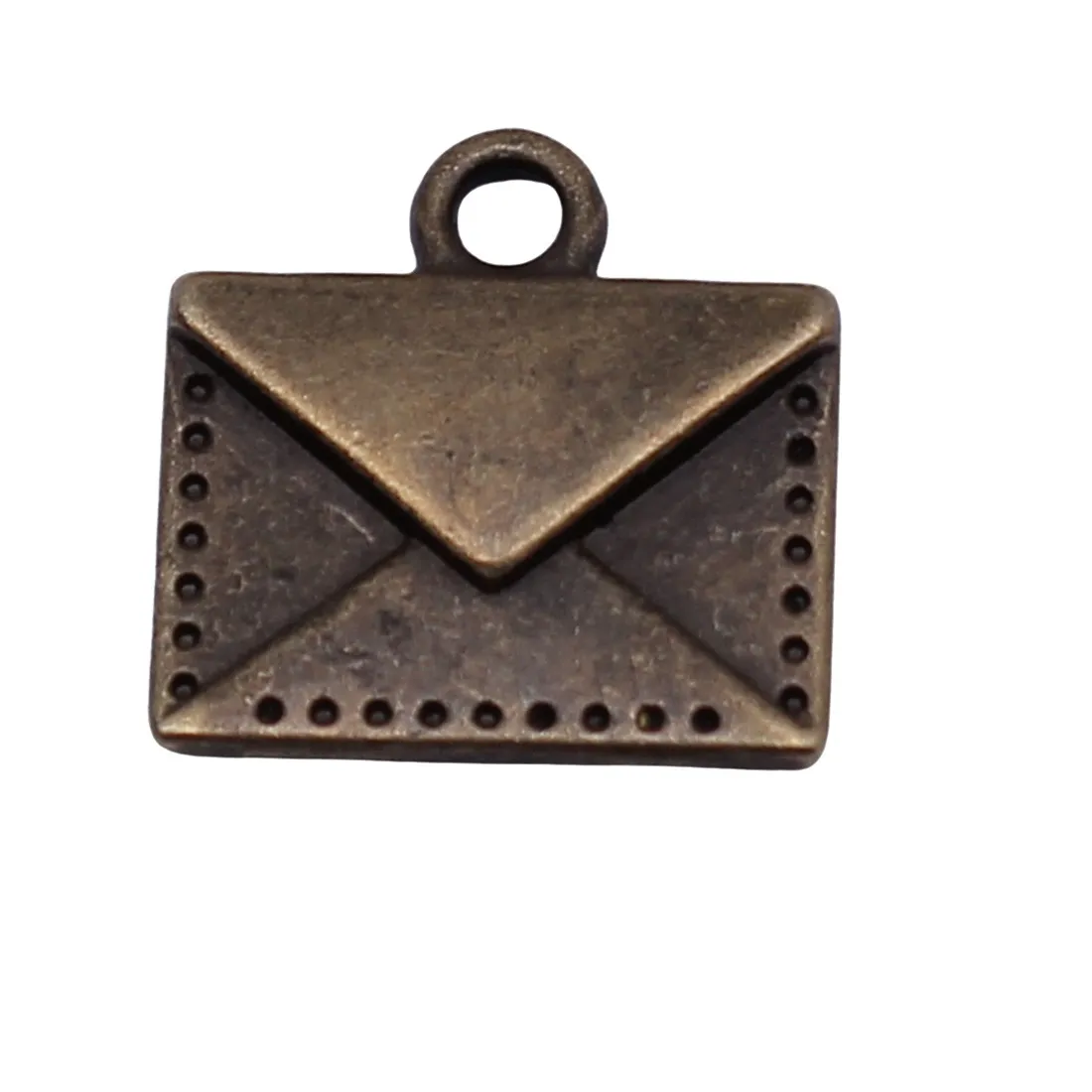 Authentic Envelope Mail Charm Pendant Charms For Love Letter Theme DIY Bracelet Necklace Jewelry Making Supplies